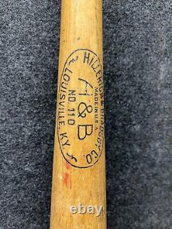 Vtg 1930s 40s Rogers Rajah Hornsby Hillerich & Bradsby H&B Baseball Bat 35 HOF