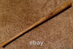 Vtg 1930s Indiana Bat Co Home Run Model Baseball Bat 33 Uncracked Paoli Indiana