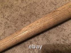 Vtg 1930s Indiana Bat Co Home Run Model Baseball Bat 33 Uncracked Paoli Indiana