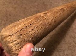 Vtg 1930s Indiana Bat Co Home Run Model Baseball Bat 33 Uncracked Paoli Indiana