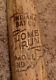 Vtg 1930s Indiana Bat Co Home Run Wood Baseball Bat 33 Uncracked Paoli Indiana