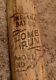 Vtg 1930s Indiana Bat Co Home Run Wood Baseball Bat 33 Uncracked Paoli Indiana