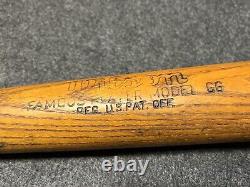 Vtg 1930s Joe Cronin Wilson Famous Players Model GG Baseball Bat 35 Red Sox