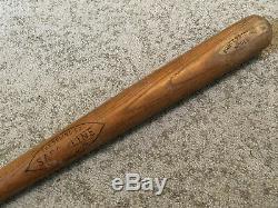 Vtg 1930s Saline Co SACO LINE Pro Model Baseball Bat 34 Saline Michigan Rare