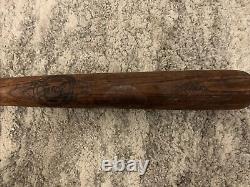 Vtg 1930s Wood Baseball Bat A. J. Reach CO Player Model Gee Jerry Walker