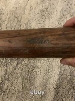 Vtg 1930s Wood Baseball Bat A. J. Reach CO Player Model Gee Jerry Walker