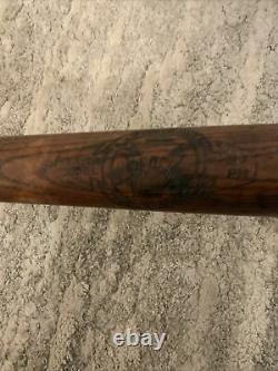 Vtg 1930s Wood Baseball Bat A. J. Reach CO Player Model Gee Jerry Walker