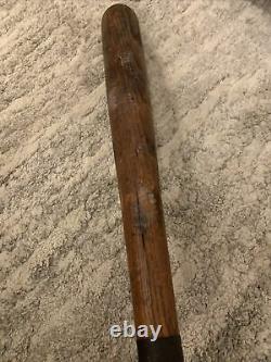 Vtg 1930s Wood Baseball Bat A. J. Reach CO Player Model Gee Jerry Walker