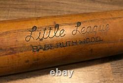 Vtg 1940s 50s Babe Ruth Hillerich & Bradsby Baseball Bat 31 Louisville Slugger