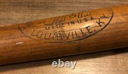 Vtg 1940s 50s Babe Ruth Hillerich & Bradsby Baseball Bat 31 Louisville Slugger