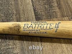 Vtg 1940s 50s Yogi Berra Hanna Batrite Berra Style Baseball Bat 34 Yankees HOF