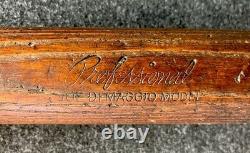 Vtg 1940s Joe DiMaggio TruSport Pro Model No. 1 Baseball Bat 34 Yankees HOF