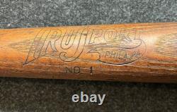 Vtg 1940s Joe DiMaggio TruSport Pro Model No. 1 Baseball Bat 34 Yankees HOF