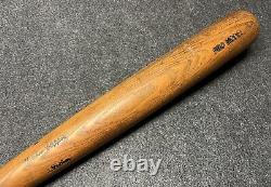 Vtg 1940s Stall & Dean Yankee Clipper Pro Model Baseball Bat 34 38oz War Club