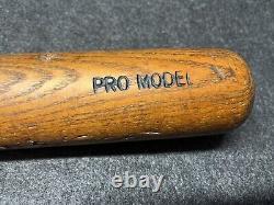 Vtg 1940s Stall & Dean Yankee Clipper Pro Model Baseball Bat 34 38oz War Club