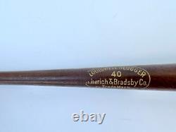 Vtg 1940s Tom Taylor Sporting Goods H&B Mini Louisville Slugger Baseball Bat Vtg 1940s Tom Taylor Sporting Goods H&B Mini Louisville Slugger Baseball Bat