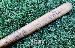 Vtg 1940s WWII USN Hillerich Bradsby 102 H&B Baseball Bat Softball 33 US NAVY