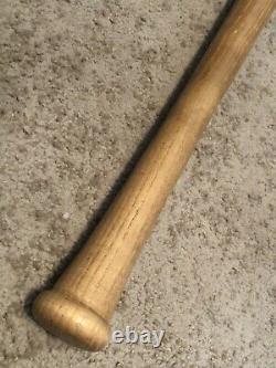 Vtg 1950s E. W. Hussey Baseball Bat Mountain Ash 34.5 Kezar Falls Maine Rare