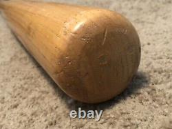 Vtg 1950s E. W. Hussey Baseball Bat Mountain Ash 34.5 Kezar Falls Maine Rare