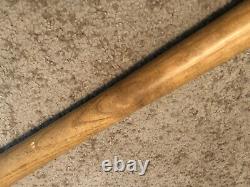 Vtg 1950s E. W. Hussey Baseball Bat Mountain Ash 34.5 Kezar Falls Maine Rare