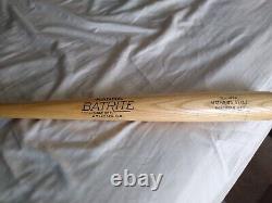 Vtg 1950s Ed Mathews Style No. WTA Hanna Batrite Baseball Bat