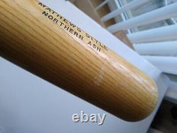 Vtg 1950s Ed Mathews Style No. WTA Hanna Batrite Baseball Bat