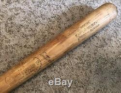 Vtg 1950s Experimental B249 Louisville Slugger Bulbous Handle Baseball Bat Rare