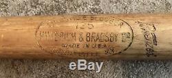 Vtg 1950s Experimental B249 Louisville Slugger Bulbous Handle Baseball Bat Rare