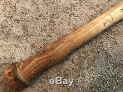 Vtg 1950s Experimental B249 Louisville Slugger Bulbous Handle Baseball Bat Rare