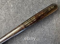 Vtg 1954 Cleveland Indians American League Champions World Series Baseball Bat