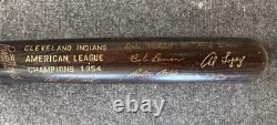 Vtg 1954 Cleveland Indians American League Champions World Series Baseball Bat