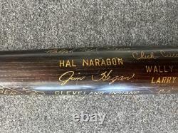 Vtg 1954 Cleveland Indians American League Champions World Series Baseball Bat