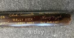 Vtg 1954 Cleveland Indians American League Champions World Series Baseball Bat