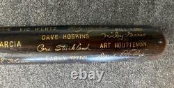 Vtg 1954 Cleveland Indians American League Champions World Series Baseball Bat
