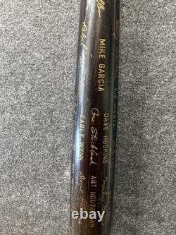 Vtg 1954 Cleveland Indians American League Champions World Series Baseball Bat