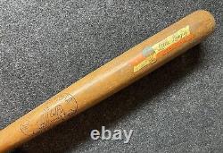 Vtg 1959-60 Joe Dimaggio Hillerich & Bradsby J2 Decal Baseball Bat 31 Rare