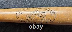 Vtg 1959-60 Joe Dimaggio Hillerich & Bradsby J2 Decal Baseball Bat 31 Rare