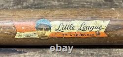 Vtg 1959-60 Joe Dimaggio Hillerich & Bradsby J2 Decal Baseball Bat 31 Rare