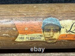 Vtg 1959-60 Joe Dimaggio Hillerich & Bradsby J2 Decal Baseball Bat 31 Rare