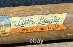 Vtg 1959-60 Joe Dimaggio Hillerich & Bradsby J2 Decal Baseball Bat 31 Rare