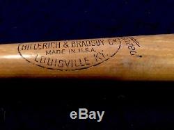 Vtg 1960s Al Kaline Louisville Slugger H&B Detroit Tigers 34 Baseball Bat HOF