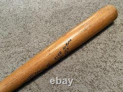 Vtg 1960s Jim Landis Autographed WithMultiple Inscriptions Adirondack Baseball Bat