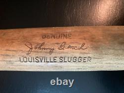 Vtg 1960s Johnny Bench Louisville Slugger H&B Baseball Bat 34 Cincinnati Reds