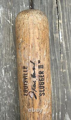Vtg 1960s Louisville Slugger II Wood H&B Baseball Bat Frank Howard Full Size 33