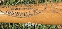 Vtg 1960s Mickey Mantle K55 Louisville Slugger 33Baseball Bat College Pro Stock