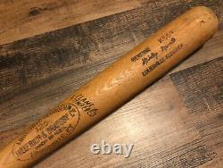 Vtg 1960s Mickey Mantle Louisville Slugger K55 H&B Baseball Bat 33 NY Yankees