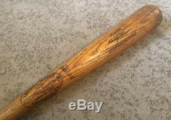 Vtg 1961-64 Harvey Kuenn O16 Louisville Slugger Game Used Index Baseball Bat 34