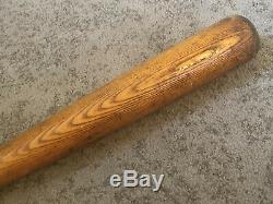 Vtg 1961-64 Harvey Kuenn O16 Louisville Slugger Game Used Index Baseball Bat 34