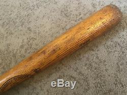 Vtg 1961-64 Harvey Kuenn O16 Louisville Slugger Game Used Index Baseball Bat 34