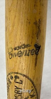 Vtg 1970s Bob Allietta Game Used Louisville Slugger 125 Baseball Bat 34 Angels
